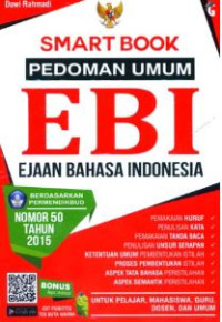 Image of Smart Book Pedoman Umum: EBI (Ejaan Bahasa Indonesia)