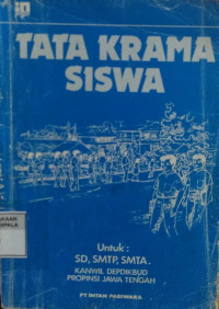 Image of Tata Krama Siswa