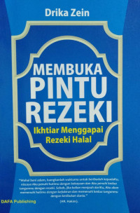 Image of Membuka Pintu Rezeki : Ikhriaar Menghadapi Rezeki Halal