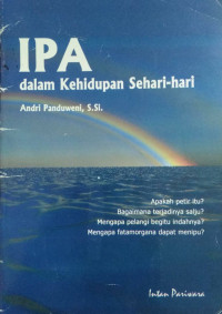 Image of IPA dalam Kehidupan Sehari-hari