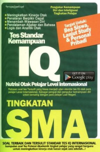 Image of Tes Standar Kemampuan IQ SMA