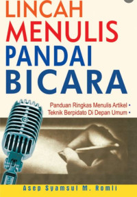 Image of Lincah Menulis Pandai Bicara