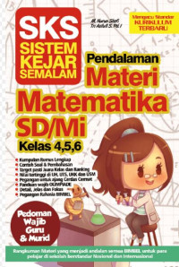 Image of SKS Pendalaman Materi MatematikaTerpadu SD/MI Kelas 4,5,6