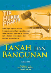 Image of Tip Hukum Praktis : Tanah dan Bangunan